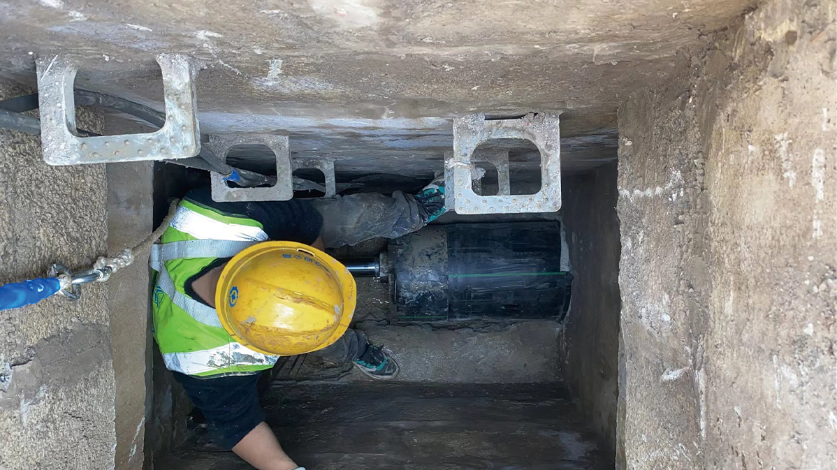 江海HDPE短管内衬法